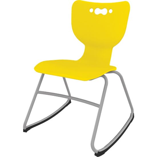 Picture of MooreCo Hierarchy Armless Rocker Chair, 16in, Yellow