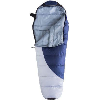 Picture of Kamp-Rite Kitimat Mummy 25 deg. Sleeping Bag, 35in x 78in, Red/Gray