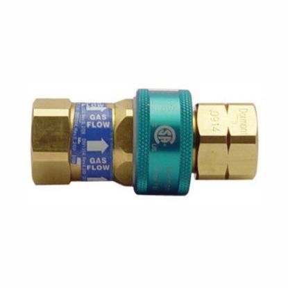 Picture of Dormont SnapFast 3/4in Gas Quick Disconnect, Brass