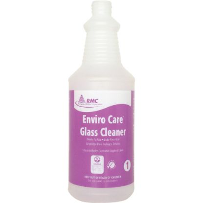 Picture of RMC Glass Cleaner Spray Bottle - 1 Each - Frosted Clear - Plastic