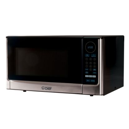 Picture of Commercial Chef 1.4 Cu. Ft. Counter-Top Microwave, Silver