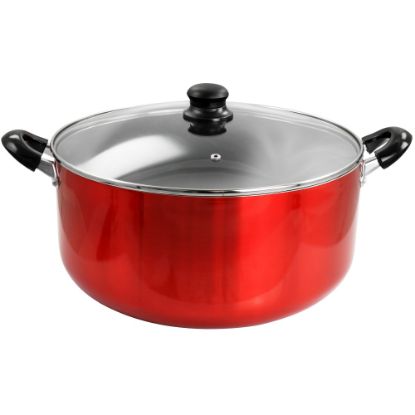 Picture of Better Chef 18-Quart Aluminum Non-Stick Dutch Oven, Red