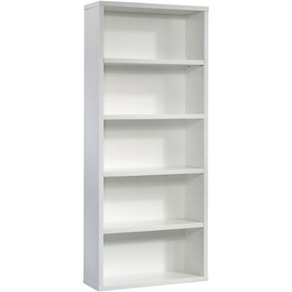 Picture of Sauder Select 73inH 5-Shelf Bookcase, Soft White