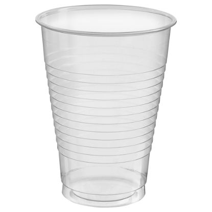 Picture of Amscan 436811 Plastic Cups, 12 Oz, Clear, 50 Cups Per Pack, Case Of 3 Packs