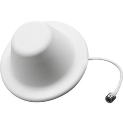 Picture of WilsonPro 4G LTE/ 3G High Performance Wide-Band Dome Ceiling Antenna - 698 MHz to 960 MHz, 1710 MHz to 2700 MHz - 4 dB - Cellular Network, Indoor - White - Ceiling Mount - Omni-directional - N-Type Connector