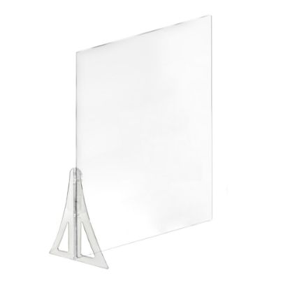 Picture of Azar Displays Cashier Shields, 30inL x 40inH, Clear, Set Of 2 Shields