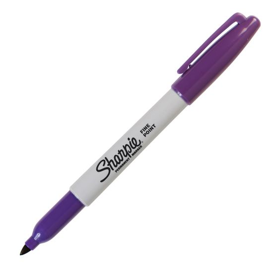 Picture of Sharpie Permanent Fine-Point Marker, Purple