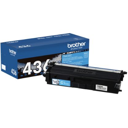 Picture of Brother TN-436 Cyan High Yield Toner Cartridge, TN-436C