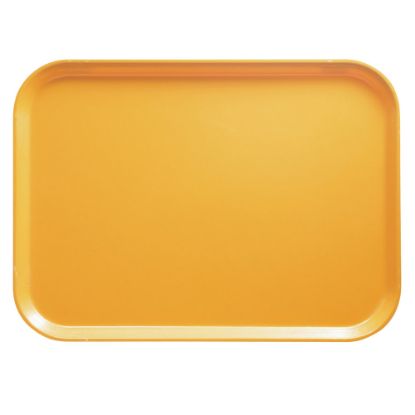 Picture of Cambro Camtray Rectangular Serving Trays, 14in x 18in, Tuscan Gold, Pack Of 12 Trays