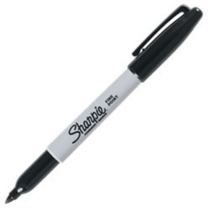 Picture of Sharpie Permanent Fine-Point Marker, Black