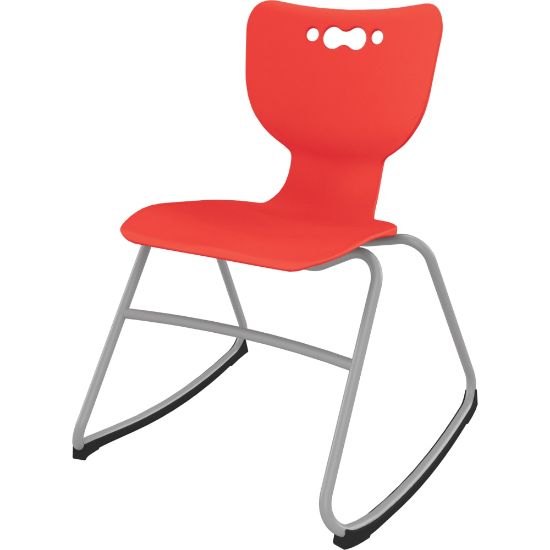 Picture of MooreCo Hierarchy Armless Rocker Chair, 18in, Red