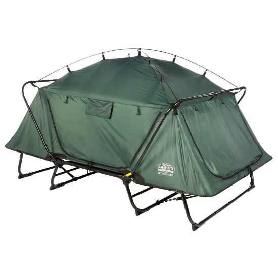 Picture of Kamp-Rite Double Tent Cot, 51inH x 84inW x 53inD, Green