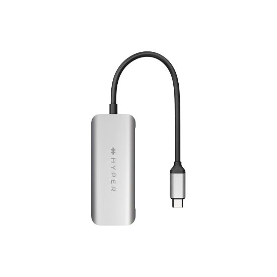 Picture of Targus Sanho HyperDriver 4-in-1 USB-C Hub, 0.51inH x 1.38inW x 3.35inD, Gray, HD41