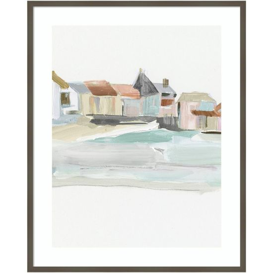 Picture of Amanti Art Seaside Tranquility I by Susan Pepe Wood Framed Wall Art Print, 33inW x 41inH, Gray