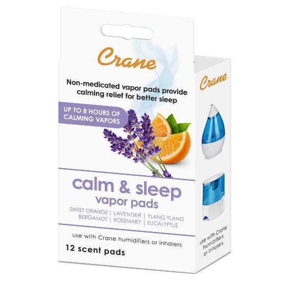 Picture of Crane Vapor Pads, Lavender Orange, Pack Of 12 Pads