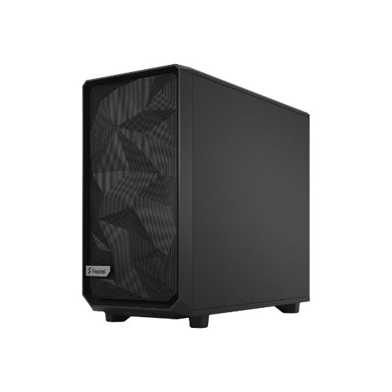 Picture of Fractal Design Meshify 2 Computer Case - Black - Steel - 8 x Bay - 3 x 5.51in x Fan(s) Installed - 0 - EATX, ATX, Micro ATX, Mini ITX Motherboard Supported - 9 x Fan(s) Supported