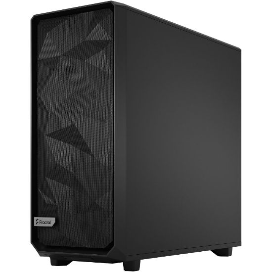 Picture of Fractal Design Meshify 2 XL Computer Case - Black - Steel, Tempered Glass - 8 x Bay - 3 x 5.51in x Fan(s) Installed - 0 - SSI EEB, SSI CEB, EE-ATX, Mini ITX, Micro ATX, ATX, EATX Motherboard Supported