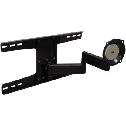 Picture of Chief Medium Monitor Arm Wall Mount - For Displays 26-45in - Black - 75 lb - Black