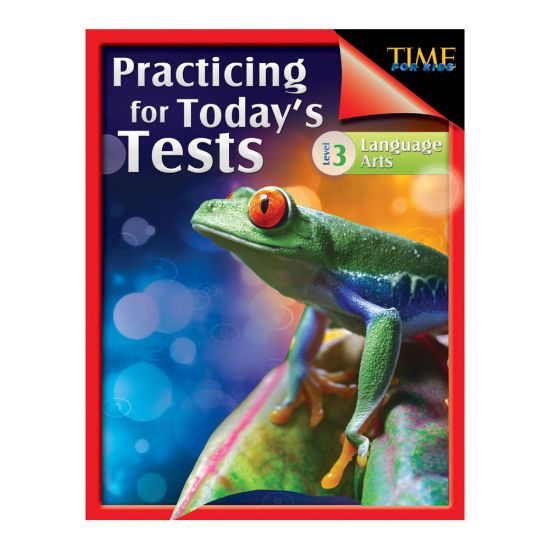 Picture of Shell Education TIME For Kids: Practicing For Todays Tests Language Arts, Level 3, Grade 3