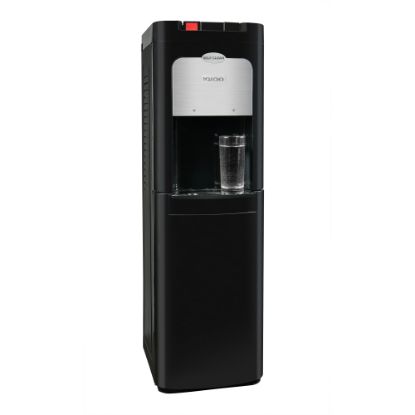 Picture of Igloo Hot & Cold Self-Cleaning Bottom-Load Water Dispenser, 5 Gallon, Black/Stainless