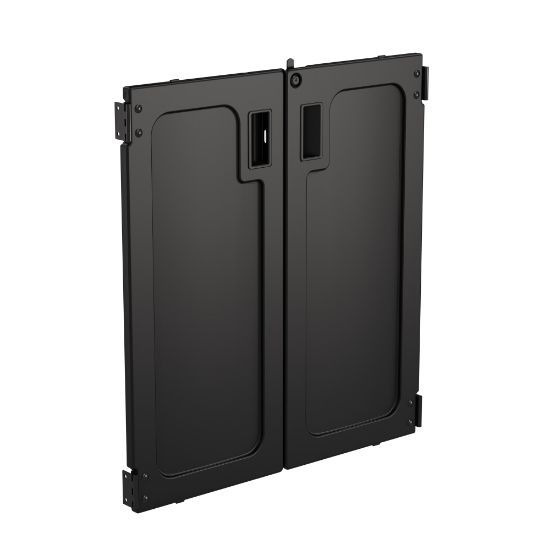 Picture of Suncast Commercial Housekeeping Cart Lockable Door, 30in x 28in, Black