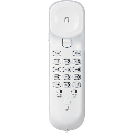 Picture of VTech CD1103 Trimstyle Phone, White - 1 x Phone Line