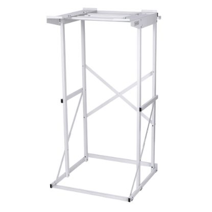 Picture of Black+Decker Washer Dryer Stacking Rack Stand, 50-13/16inH x 24-5/8inW x 25-3/4inD, White