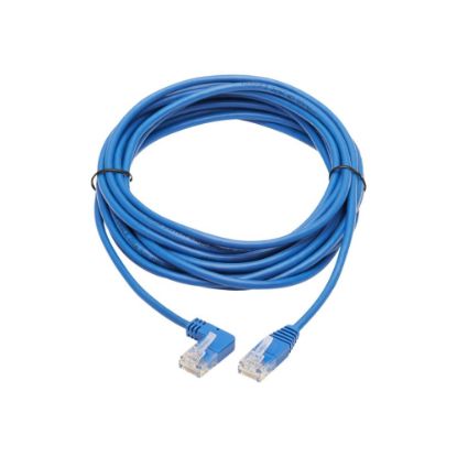 Picture of Tripp Lite N204-S15-BL-LA Cat.6 UTP Patch Network Cable - First End: 1 x RJ-45 Male Network - Second End: 1 x RJ-45 Male Network - 1 Gbit/s - Patch Cable - Gold Plated Contact - 28 AWG - Blue