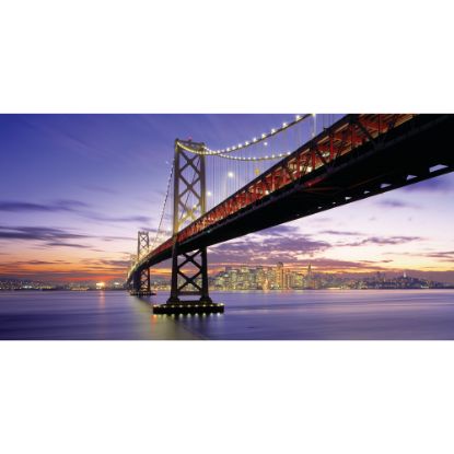 Picture of Biggies Wall Mural, 27in x 54in, San Francisco Bay Bridge