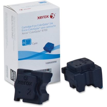 Picture of Xerox Solid Ink Stick - Solid Ink - Cyan - 2 / Box