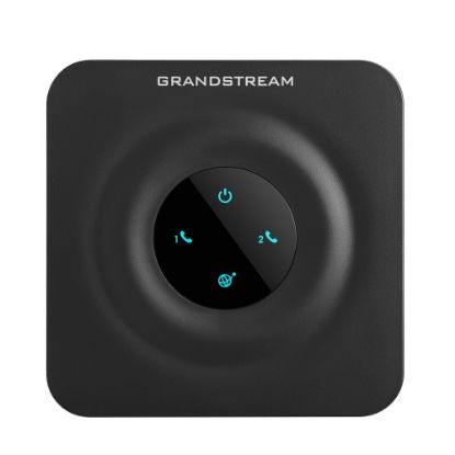 Picture of Grandstream 2-Port FXS Analog Telephone Adapter, Black, GS-HT802