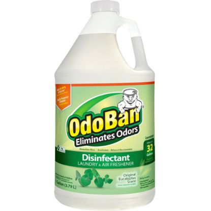 Picture of OdoBan Odor Eliminator Disinfectant Concentrate, Eucalyptus Scent, 128 Oz Bottle