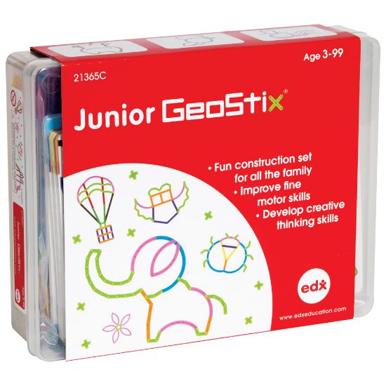 Picture of Edx Education Junior GeoStix 230-Piece Construction Set