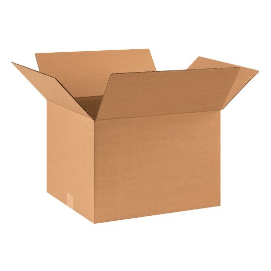 Picture of Partners Brand Corrugated Boxes, 17in x 14in x 12in, Kraft, Pack Of 25