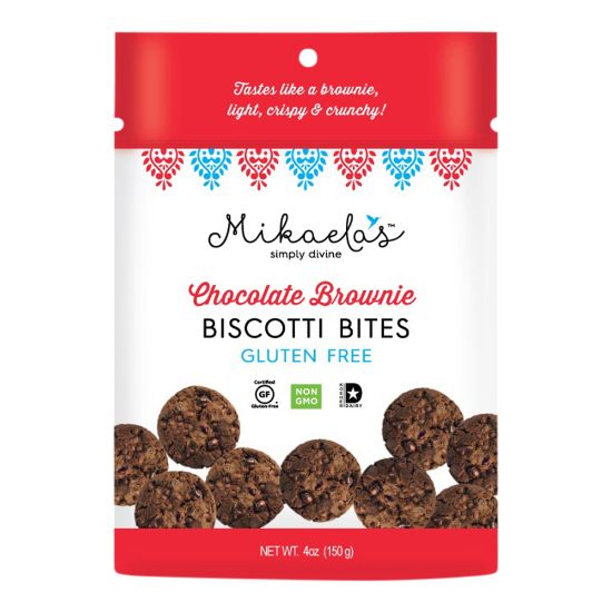 Picture of Mikaelas Simply Divine Biscotti Cookies, Chocolate Brownie, Box Of 96 Cookies