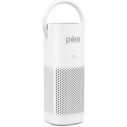 Picture of Pure Enrichment PureZone HEPA Mini Portable Air Purifier, 54 Sq. Ft. Coverage, White