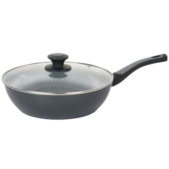 Picture of Oster Bastone 3-Quart Aluminum Non-Stick Saute Pan, Speckled Gray