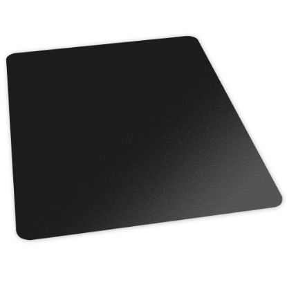 Picture of ES Robbins TrendSetter Vinyl Chair Mat For Low-Pile Carpet, 36in x 48in, Black