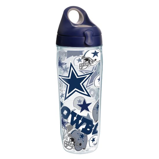 Picture of Tervis NFL All-Over Water Bottle With Lid, 24 Oz, Dallas Cowboys