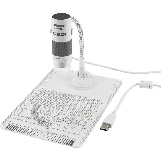 Picture of Carson eFlex MM-840 Digital Microscope - 75x to 300x - 1.9 Megapixel - LED Illumination