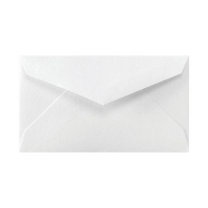 Picture of LUX Mini Envelopes, 2 1/8in x 3 5/8in, Gummed Seal, Bright White, Pack Of 1,000