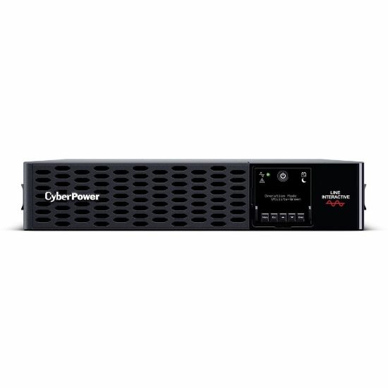 Picture of CyberPower PR3000RTXL2UAN New Smart App Sinewave UPS Systems - 3000VA/3000W, 120 VAC, NEMA L5-30P, 2U, Rack / Tower, Sine Wave, 9 Outlets, LCD, PowerPanel Business, $400000 CEG, 3YR Warranty