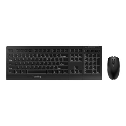 Picture of CHERRY B.UNLIMITED 3.0 - Keyboard and mouse set - wireless - 2.4 GHz - English - key switch: CHERRY SX - black