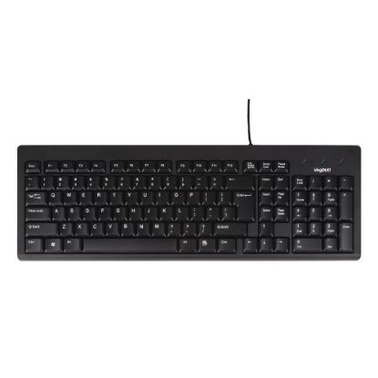 Picture of VogDuo Wired Keyboard, Black, MK306