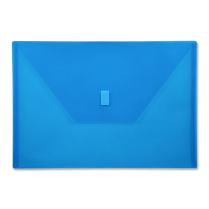 Picture of Lion VELCRO-Closure Poly Envelope, 13in x 9 3/8in, Blue