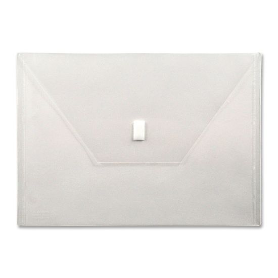 Picture of Lion VELCRO-Closure Poly Envelope, 13in x 9 3/8in, Clear