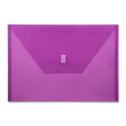 Picture of Lion VELCRO-Closure Poly Envelope, 13in x 9 3/8in, Purple