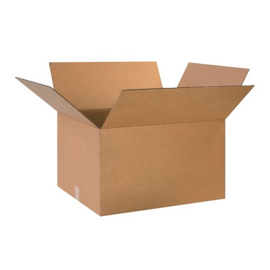 Picture of Partners Brand Corrugated Boxes, 24in x 20in x 14in, Kraft, Pack Of 10