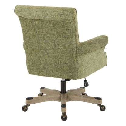 Picture of Office Star Megan Metal/Wood Office Chair, Olive