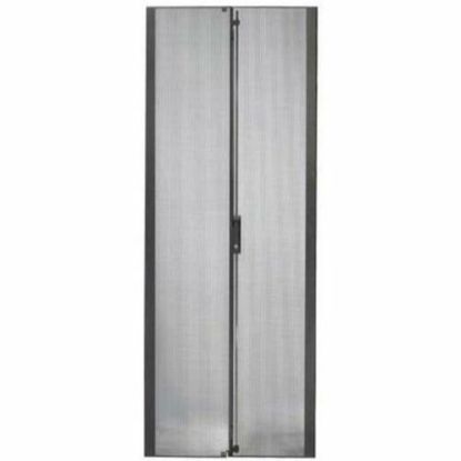 Picture of APC by Schneider Electric NetShelter SX 42U 750mm Wide Perforated Split Door - Black - 75.4in Height - 29.5in Width - 1in Depth